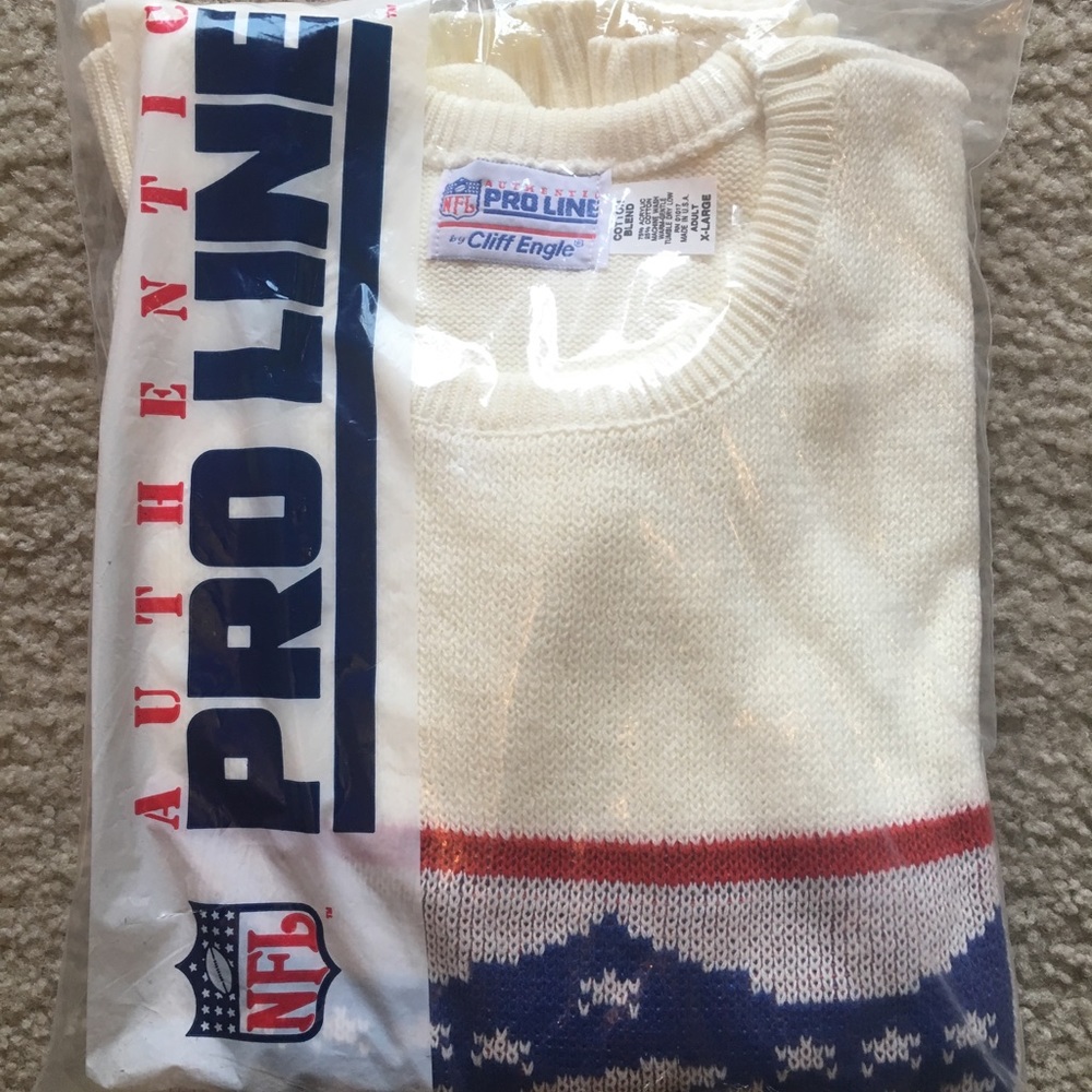 NWT NFL Pro Line Sweater